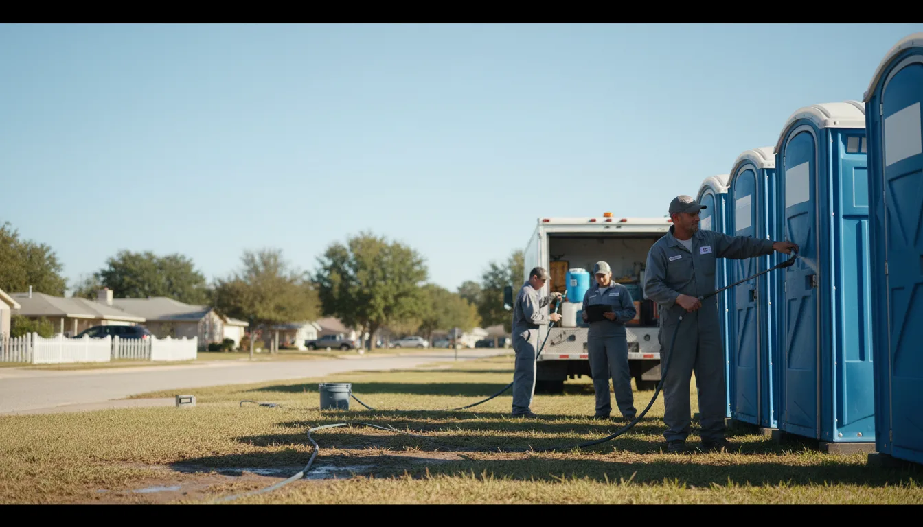 Long-Term Portable Toilet Rental in Slayden, TN near me